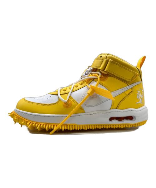 NIKE（ナイキ）NIKE (ナイキ) OFFWHITE (オフホワイト) AIR FORCE 1 MID SP LTHR イエロー サイズ:US12の古着・服飾アイテム