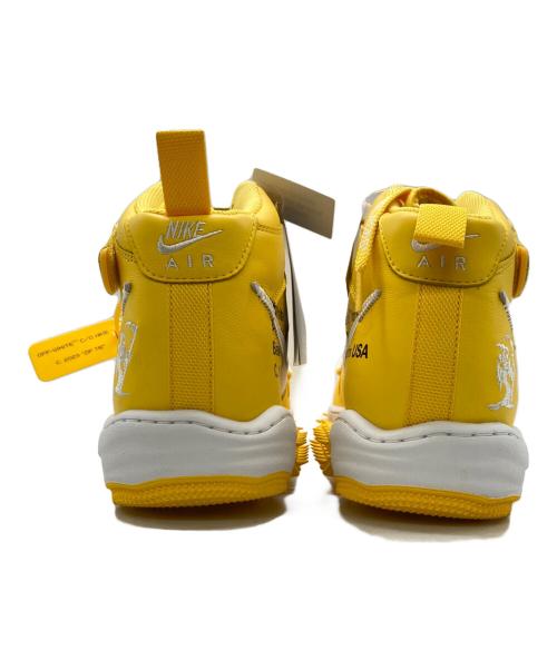 NIKE（ナイキ）NIKE (ナイキ) OFFWHITE (オフホワイト) AIR FORCE 1 MID SP LTHR イエロー サイズ:US12の古着・服飾アイテム
