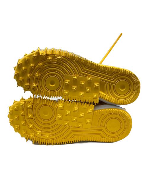 NIKE（ナイキ）NIKE (ナイキ) OFFWHITE (オフホワイト) AIR FORCE 1 MID SP LTHR イエロー サイズ:US12の古着・服飾アイテム