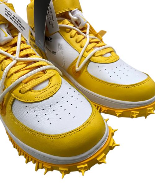 NIKE（ナイキ）NIKE (ナイキ) OFFWHITE (オフホワイト) AIR FORCE 1 MID SP LTHR イエロー サイズ:US12の古着・服飾アイテム