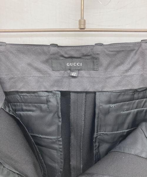 GUCCI（グッチ）GUCCI (グッチ) スカート ブラック サイズ:42の古着・服飾アイテム
