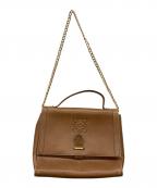 LOEWEロエベ）の古着「チェーンショルダーバッグ」｜ブラウン