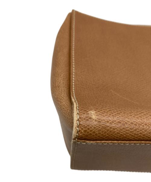 LOEWE（ロエベ）LOEWE (ロエベ) チェーンショルダーバッグ ブラウンの古着・服飾アイテム