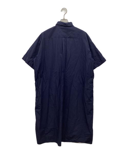 DANTON（ダントン）DANTON (ダントン) 半袖ワンピース ネイビー サイズ:36の古着・服飾アイテム
