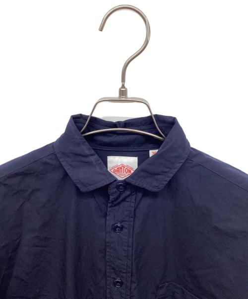 DANTON（ダントン）DANTON (ダントン) 半袖ワンピース ネイビー サイズ:36の古着・服飾アイテム