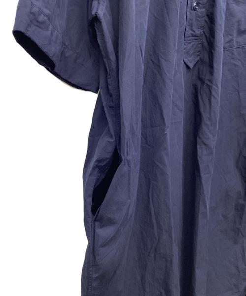 DANTON（ダントン）DANTON (ダントン) 半袖ワンピース ネイビー サイズ:36の古着・服飾アイテム