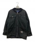 GAPギャップ）の古着「キルティングライナーダック地ジャケット」｜ブラック