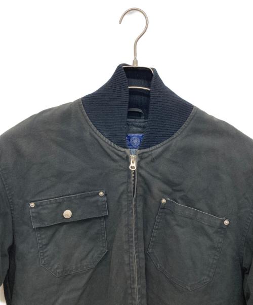 GAP（ギャップ）GAP (ギャップ) キルティングライナーダック地ジャケット ブラック サイズ:Lの古着・服飾アイテム