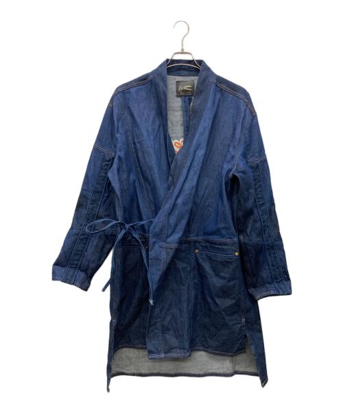 Denham（デンハム）Denham (デンハム) AR KIMONO インディゴ サイズ:なしの古着・服飾アイテム