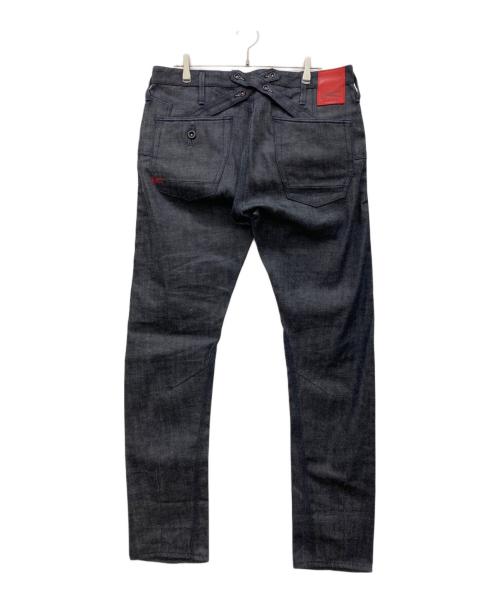 Denham（デンハム）Denham (デンハム) CROSS BACK MIJKV インディゴ サイズ:W36×L34の古着・服飾アイテム