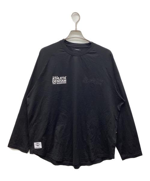 Denham（デンハム）Denham (デンハム) ATDH STEALTH LS TEE ブラック サイズ:X-LARGEの古着・服飾アイテム