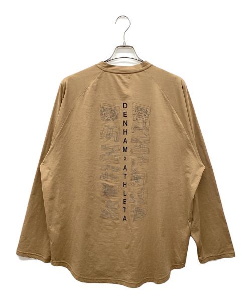 Denham（デンハム）Denham (デンハム) ATDH STEALTH LS TEE ブラウン サイズ:X-LARGEの古着・服飾アイテム