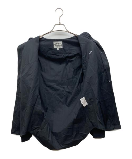 Vivienne Westwood man（ヴィヴィアン ウェストウッド マン）Vivienne Westwood man (ヴィヴィアン ウェストウッド マン) トレボットーニシャツ ブラック サイズ:44の古着・服飾アイテム