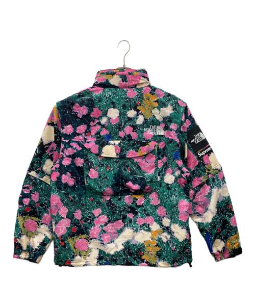 THE NORTH FACE（ザ ノース フェイス）THE NORTH FACE (ザ ノース フェイス) SUPREME (シュプリーム) Trekking Convertible Jacket グリーン×ピンク サイズ:Lの古着・服飾アイテム