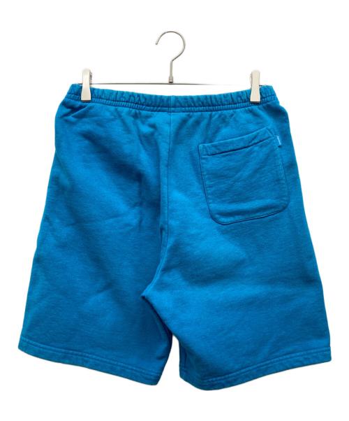 SUPREME（シュプリーム）Supreme (シュプリーム) Leg Embroidery Sweatshort ブルー サイズ:Smallの古着・服飾アイテム