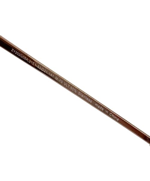 Zoff（ゾフ）Zoff (ゾフ) WIND AND SEA (ウィンダンシー) サングラス ブラウン サイズ:53□21-141の古着・服飾アイテム