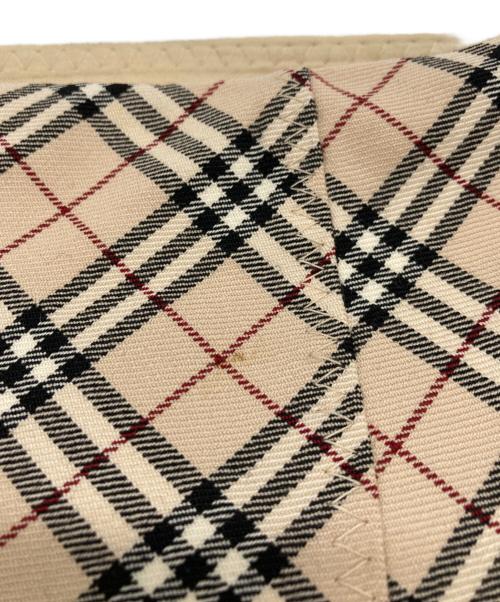 BURBERRY BLUE LABEL（バーバリーロンドンブルーレーベル）BURBERRY BLUE LABEL (バーバリーロンドンブルーレーベル) チェックスカート ベージュ サイズ:36の古着・服飾アイテム