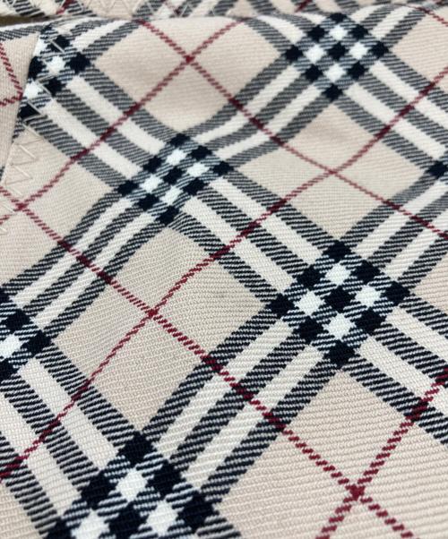 BURBERRY BLUE LABEL（バーバリーロンドンブルーレーベル）BURBERRY BLUE LABEL (バーバリーロンドンブルーレーベル) チェックスカート ベージュ サイズ:36の古着・服飾アイテム