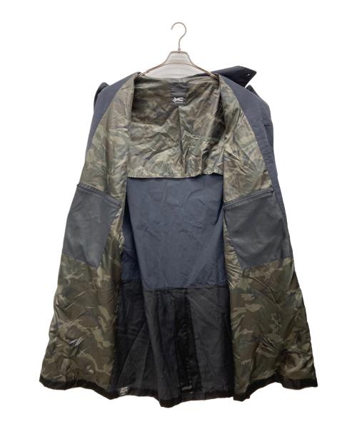 Denham（デンハム）Denham (デンハム) ステンカラーコート ブラック サイズ:X-LARGEの古着・服飾アイテム