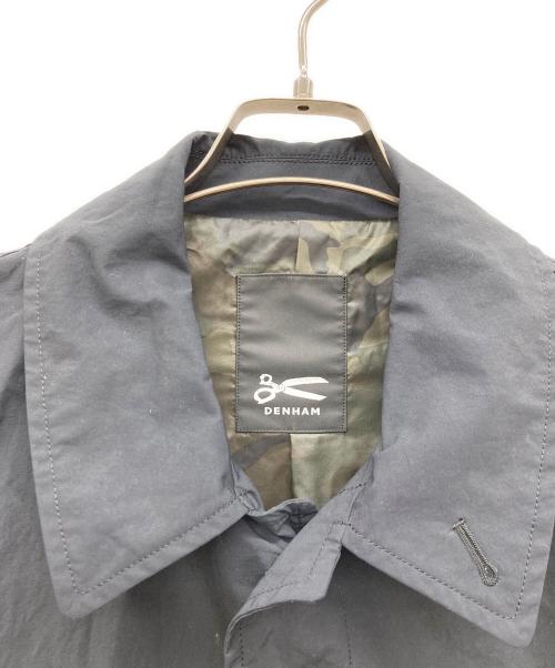 Denham（デンハム）Denham (デンハム) ステンカラーコート ブラック サイズ:X-LARGEの古着・服飾アイテム