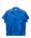 ）の古着「オープンカラーシャツ」｜ブルー