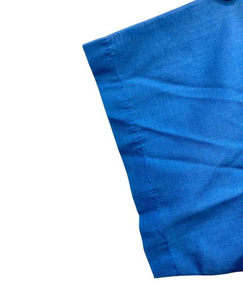 Hilton（ヒルトン）Hilton (ヒルトン) オープンカラーシャツ ブルー サイズ:15-M-15 1/2の古着・服飾アイテム