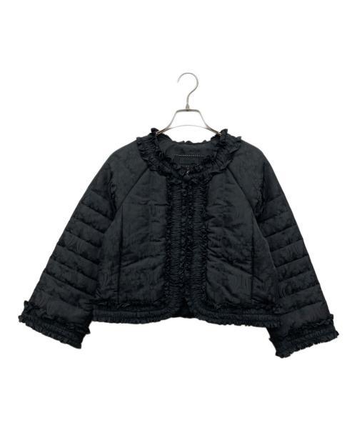 TO BE CHIC（トゥービーシック）TO BE CHIC (トゥービーシック) ダウンジャケット ブラック サイズ:40の古着・服飾アイテム