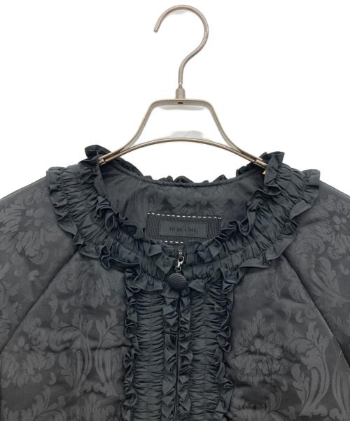 TO BE CHIC（トゥービーシック）TO BE CHIC (トゥービーシック) ダウンジャケット ブラック サイズ:40の古着・服飾アイテム