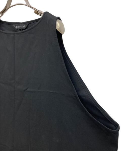 mizuiro-ind（ミズイロインド）mizuiro-ind (ミズイロインド) ノースリーブワンピース ブラック サイズ:なしの古着・服飾アイテム