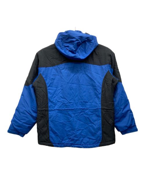 L.L.Bean（エルエルビーン）L.L.Bean (エルエルビーン) 中綿ジャケット ブラック×ブルー サイズ:Lの古着・服飾アイテム