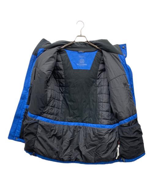 L.L.Bean（エルエルビーン）L.L.Bean (エルエルビーン) 中綿ジャケット ブラック×ブルー サイズ:Lの古着・服飾アイテム