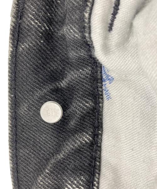 LEVI'S（リーバイス）LEVI'S (リーバイス) サスペンダーボタンデニムパンツ ブラック サイズ:W36×L34の古着・服飾アイテム