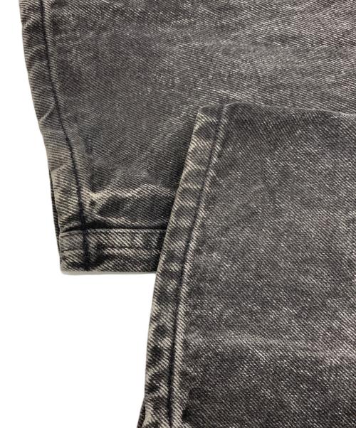 LEVI'S（リーバイス）LEVI'S (リーバイス) サスペンダーボタンデニムパンツ ブラック サイズ:W36×L34の古着・服飾アイテム