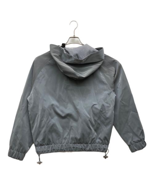 adidas（アディダス）adidas (アディダス) HALF ZIP HOODIE グレー サイズ:Sの古着・服飾アイテム