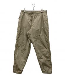 NIKE（ナイキ）の古着「ナイロンパンツ」｜ベージュ