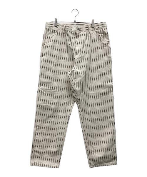 CarHartt（カーハート）CarHartt (カーハート) トレードシングルニーパンツ アイボリー サイズ:34×32の古着・服飾アイテム