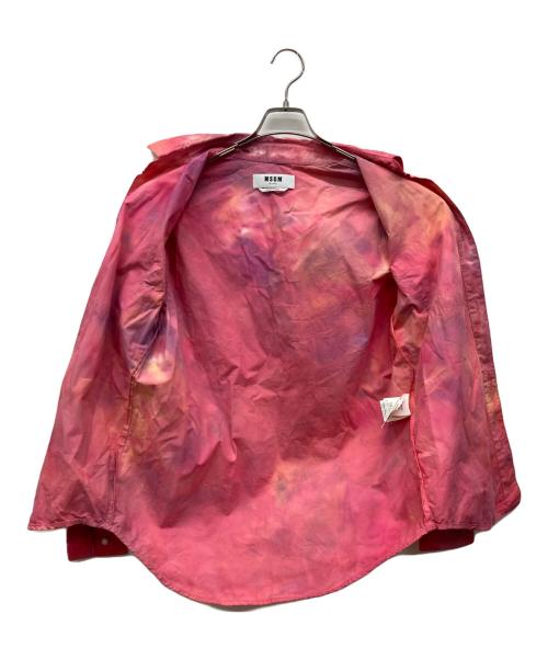 MSGM（エムエスジーエム）MSGM (エムエスジーエム) 長袖シャツ ピンク サイズ:40の古着・服飾アイテム