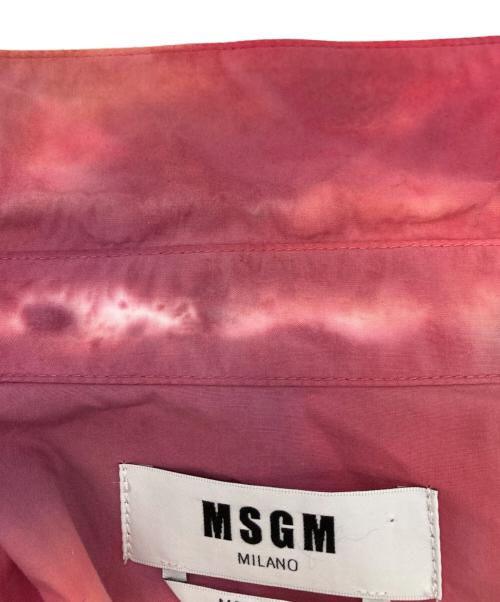 MSGM（エムエスジーエム）MSGM (エムエスジーエム) 長袖シャツ ピンク サイズ:40の古着・服飾アイテム