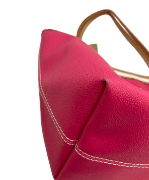 DSQUARED2（ディースクエアード）DSQUARED2 (ディースクエアード) トートバッグ ピンクの古着・服飾アイテム