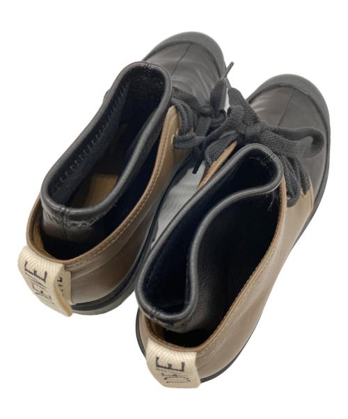 LOEWE（ロエベ）LOEWE (ロエベ) ストレッチ コンバット ブーツ ブラウン サイズ:38の古着・服飾アイテム