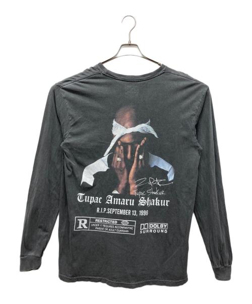 HEATHER VIDEO SHOP（ヘザービデオショップ）HEATHER VIDEO SHOP (ヘザービデオショップ) ロングスリーブカットソー ブラック サイズ:Lの古着・服飾アイテム