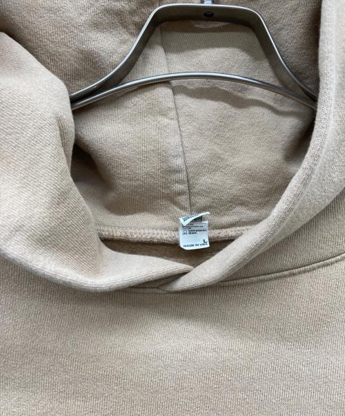 LOS ANGELES APPAREL（ロサンゼルスアパレル）LOS ANGELES APPAREL (ロサンゼルスアパレル) パーカー ベージュ サイズ:Lの古着・服飾アイテム