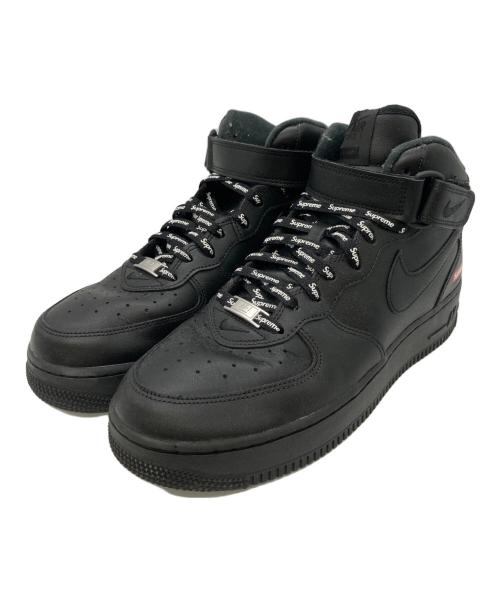 NIKE（ナイキ）NIKE (ナイキ) Supreme (シュプリーム) スニーカー ブラック サイズ:27ｃmの古着・服飾アイテム