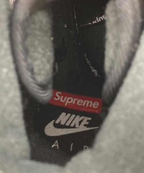 NIKE（ナイキ）NIKE (ナイキ) Supreme (シュプリーム) スニーカー ブラック サイズ:27ｃmの古着・服飾アイテム