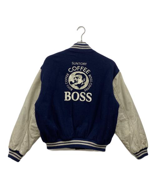 Suntory original design（サントリーオリジナルデザイン）suntory original design (サントリーオリジナルデザイン) スタジャン ネイビー サイズ:不明の古着・服飾アイテム
