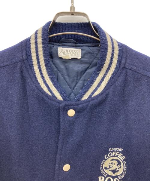 Suntory original design（サントリーオリジナルデザイン）suntory original design (サントリーオリジナルデザイン) スタジャン ネイビー サイズ:不明の古着・服飾アイテム