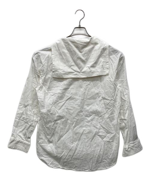 ZOE（ゾーイ）zoe (ゾーイ) zoe sailor collar shirts ホワイト サイズ:Mの古着・服飾アイテム