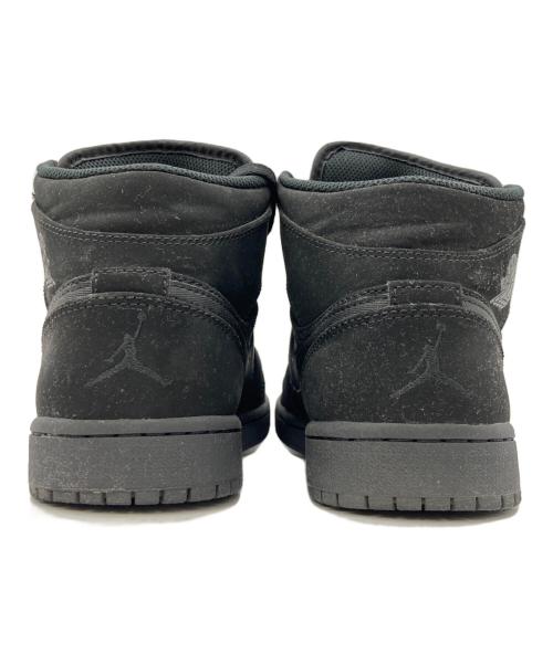 NIKE（ナイキ）NIKE (ナイキ) AIR JORDAN 1 MID ブラック サイズ:US7.5の古着・服飾アイテム