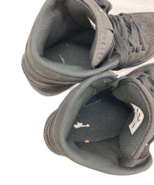 NIKE（ナイキ）NIKE (ナイキ) AIR JORDAN 1 MID ブラック サイズ:US7.5の古着・服飾アイテム