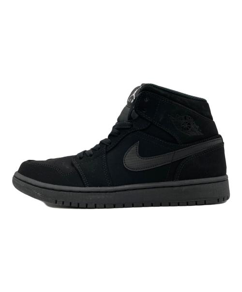 NIKE（ナイキ）NIKE (ナイキ) AIR JORDAN 1 MID ブラック サイズ:US8.5の古着・服飾アイテム
